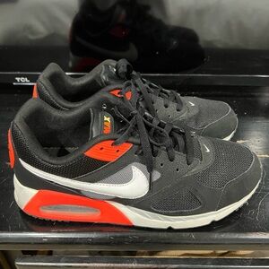 Nike Black and Red Sneakers